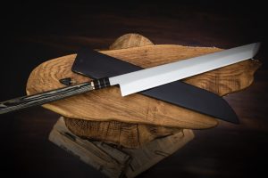 Cuțit japonez Maguro Bōchō pentru filetat ton, ideal pentru sashimi și bucătărie profesională